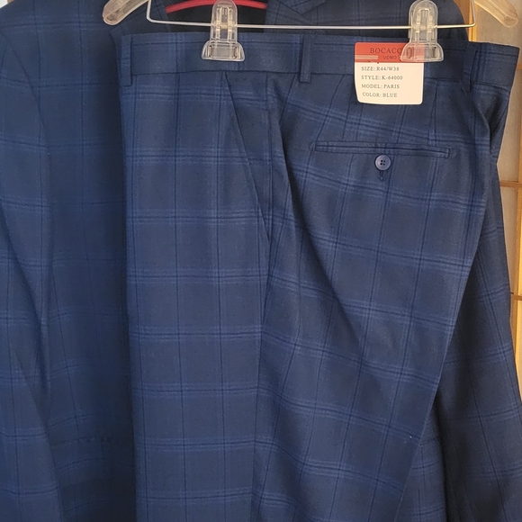 BOCACCIO BLlue Suit - Picture 1 of 6
